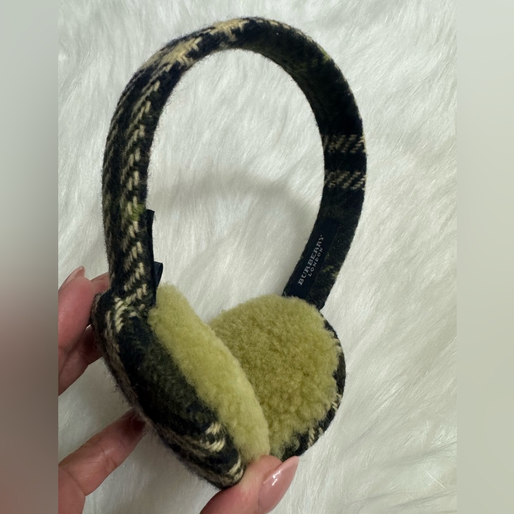 Burberry Plaid Ear Muffs - Picture 3 of 8